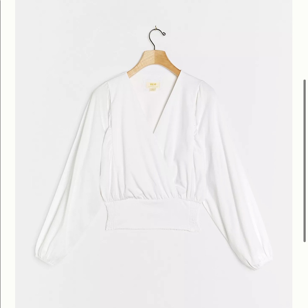 Maeve Michaela Surplice Top